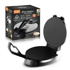 RAF R‑509 10″ Electric Multifunction Roti Maker – 1800 W, Non-Stick, Stainless S